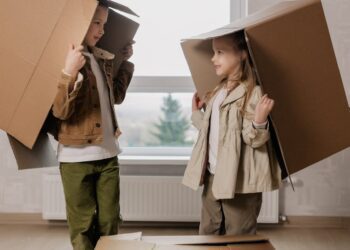 moving with kids