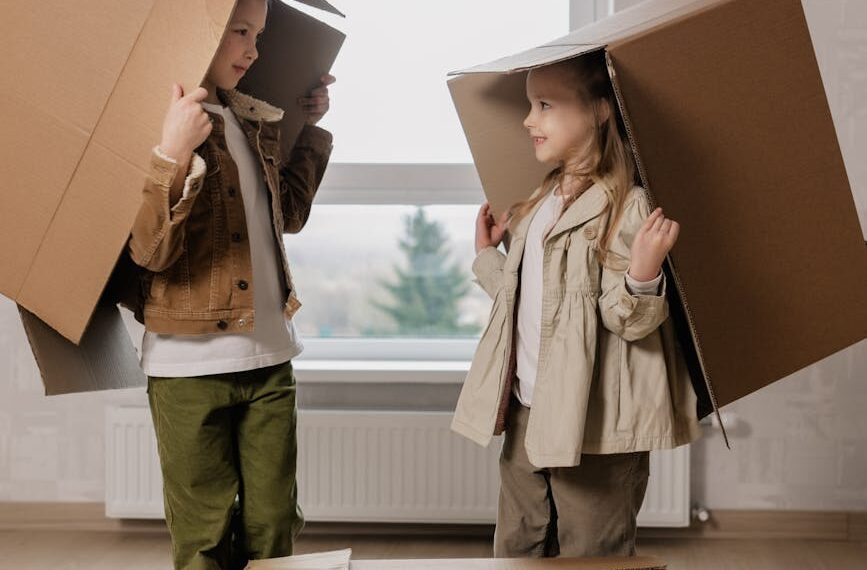 moving with kids